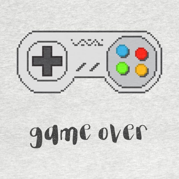 Game over with controller by Elena Choo